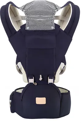 Produktbild von Babytrage, 9 in 1 Convertible Carrier, Ergonomisch, Geeignet für alle Jahreszeiten, Verstellbarer Tragesitz, Ideal für Reisen 3-36 Monate