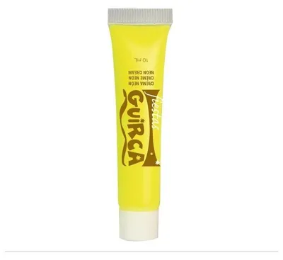 Zdjęcie produktu dla Makijaż neonowy żółty - Halloween - 10 ml - 1 szt
