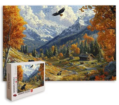 Produktbild von Holzpuzzle für Erwachsene, 5000 Teile