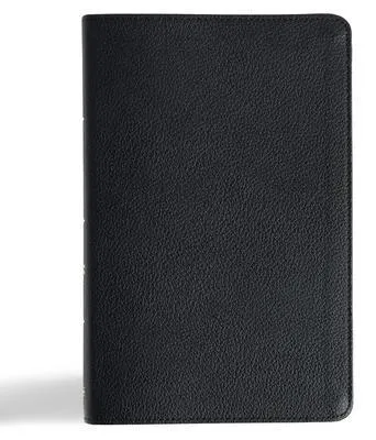 Zdjęcie produktu dla CSB Thinline Bible, Anglicised Edition, Black Genuine Leather