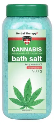 Produktbild von Cannabis-Rosmarin-Badezusatz, 900 g