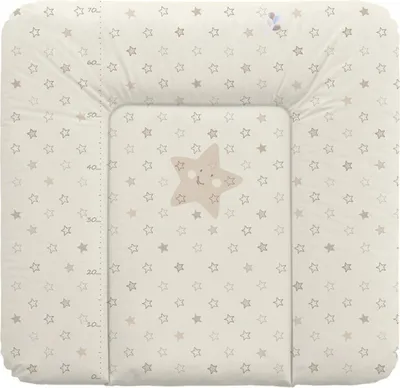 Produktbild von Wickelauflage 75 x 72 cm - Star beige