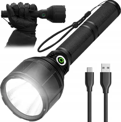 Produktbild von Vayox Taschenlampe VA0043 Pro Series | 3000lm | IPX6 | 10000mAh | 5 Modi | USB-C | Schwarz