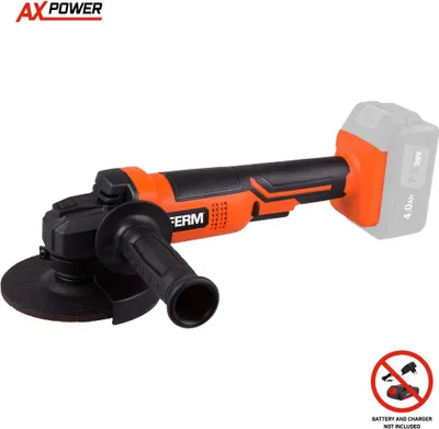 Produktbild von FERM AX-Power AGM1131 Akku-Winkelschleifer - 125mm 20V - Ohne Akku und Ladegerät