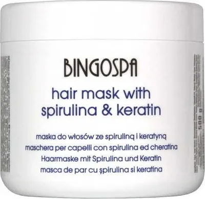Zdjęcie produktu dla Maska Spirulina Kreatyna 500 g BingoSpa