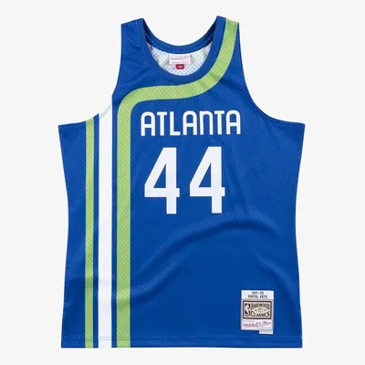 Obrázok produktu pre Basketbalový dres Mitchell & Ness Atlanta Hawks #44 Pete Maravich Swingman Jersey royal - 2XL