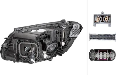 Immagine prodotto di Faro principale destro a LED HELLA per MERCEDES-BENZ C-KLASSE e altri