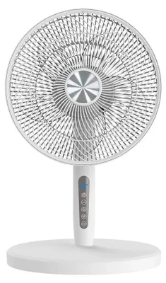 Image de Ventilateur sur pied 35cm 30w blanc - Axelair - VCAB -