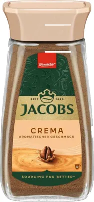 Produktbild von Jacobs Gold Kaffee Crema Löslicher Kaffee aromatischer Geschmack 200g