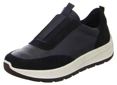Produktbild von ara Damen-Slipper Schwarz-Grau-Weiß, Farbe:schwarz, UK Größe:7