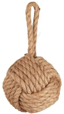 Produktbild von Ib Laursen Türstopper Schiffstau Knoten Jute (37cm)