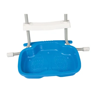 Produktbild von Steinbach Group Fußbad, 56 x 46 x 9 cm, 129080, Kunststoff, blau, Anti-Rutsch-Boden, für Pool