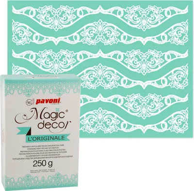 Produktbild von Magic Decor Matte Bordüre + Magic Decor Pulver 250g