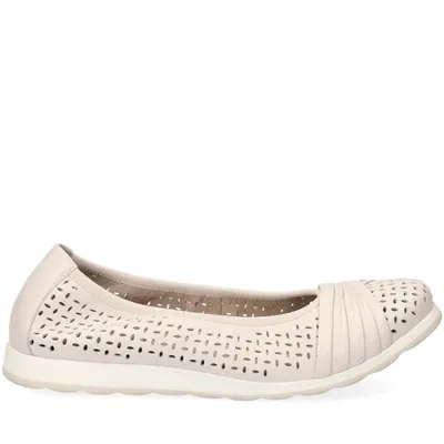 Produktbild von Caprice Damen Schnürer 9-22160-28-120 Farbe: Beige Größe: 36
