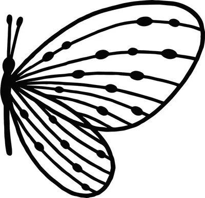 Produktbild von Stanzschablonen - Profilschmetterling