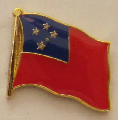 Produktbild von Westsamoa Pin Anstecker Flagge Fahne Nationalflagge