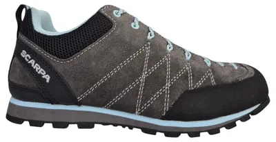 Imagen del producto de Bota de senderismo Scarpa Crux para mujer, color gris