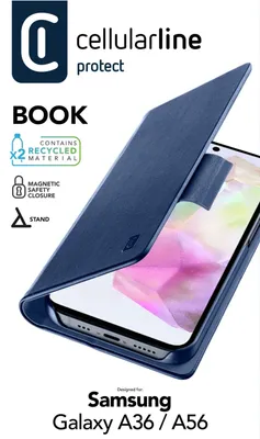 Zdjęcie produktu dla Cellularline 8018080492815, Folio, Samsung, 16,8 cm (6.6"), Niebieski