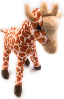Immagine prodotto di Onwomania peluche in tessuto animale giraffa in piedi zoccoli 22 cm