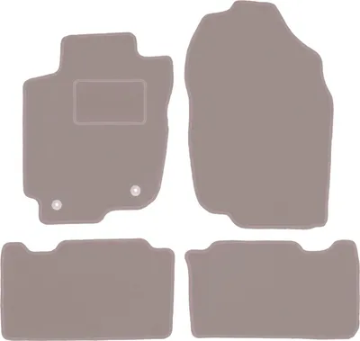 Produktbild von Velours-Autoteppiche für: Toyota Rav4 Iv Hybrid (2013-2019) Beige