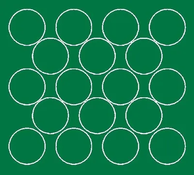 Immagine prodotto di Adesivi circolari, diametro 10 cm, 18 pezzi, verde brillante