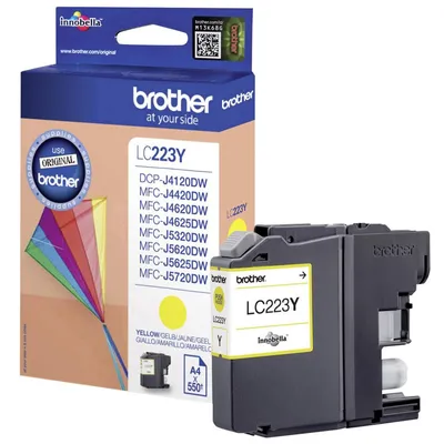 Obrázok produktu pre Brother LC223Y Tlačová kazeta 1 ks Originálna žltá