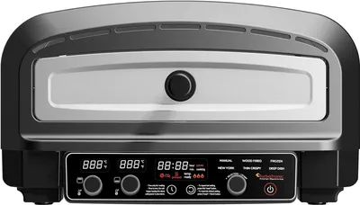 Produktbild von TurboTronic Pizzaofen – PO14 – bis 450 °C, für Pizza bis 37 cm (14,6 Zoll), 2200 W, mit Pizzastein, elektrisch, Indoor/Outdoor, Tischofen für New-York-Pizza & Flammkuchen