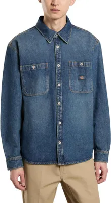 Zdjęcie produktu dla DICKIES - Męska koszula Mechanic w kolorze denim - Rozmiar L