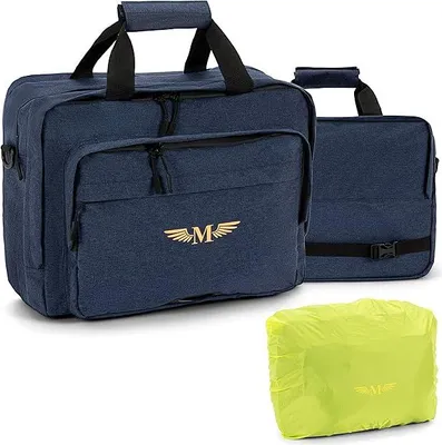 Image de Sacoche de vélo pour ordinateur portable, imperméable, avec poignées, 15,6 pouces, RFID