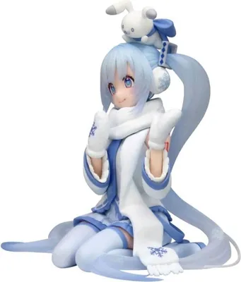 Obrázok produktu pre Hatsune Miku Noodle Stopper PVC soška Snow Miku Sky Town 10. verzia 10 cm