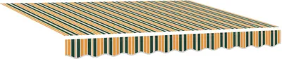 Immagine prodotto di Tenda Retrattile Verde e giallo 300 x 250 cm Tessuto