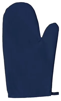 Image de Link Kitchen Wear - Gants de cuisine unis LT4708 (28 cm x 16 cm) (marine)