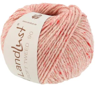 Produktbild von Lana Grossa - Landlust Soft Tweed 90 0012 hellrot meliert