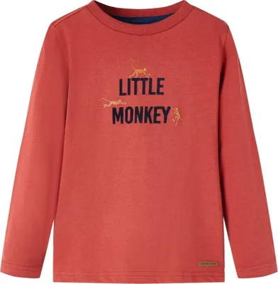 Produktbild von Möbel Kinder-Langarmshirt Dunkelrot 92 - Langarmshirts &15118