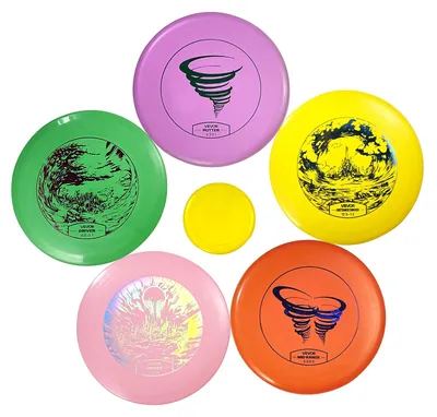 Image de VEVOR Discgolf Set Kit de disc golf 5 pièces pour entraînement musculaire complet, avec putter, driver moyen, mini marqueur, pour le jardin, la plage et les activités en plein air