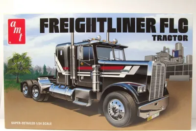 Produktbild von AMT 1195 Freightliner FLC Semi Tractor Kunststoffbausatz 1:24