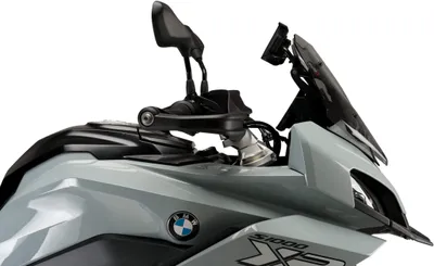 Obrázek produktu pro PUIG sportovní clona kouřová čirá 378x335mm ABE schváleno pro Bmw
