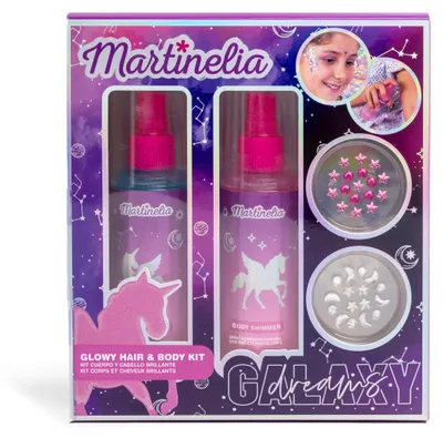 Zdjęcie produktu dla Martinelia Zestaw rozświetlający do ciała i włosów dla dzieci 2x 100 ml