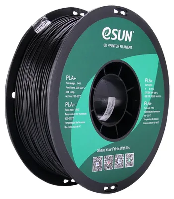 Zdjęcie produktu dla PLA+ czarny, filament 1,75 mm, 3 kg
