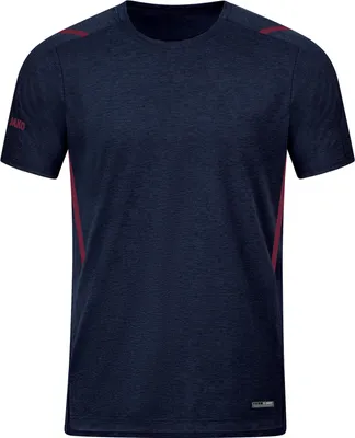 Produktbild von Jako Challenge T-Shirt Herren - Marine Meliert / Maroon