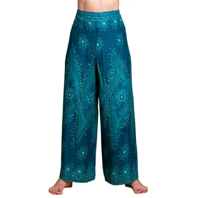 Productafbeelding van PANASIAM Sunshine Broek, model één, kleur turkies, maat S