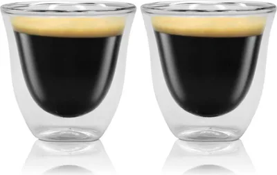 Produktbild von DeLonghi Espresso 2er Doppelwandiges Thermoglas