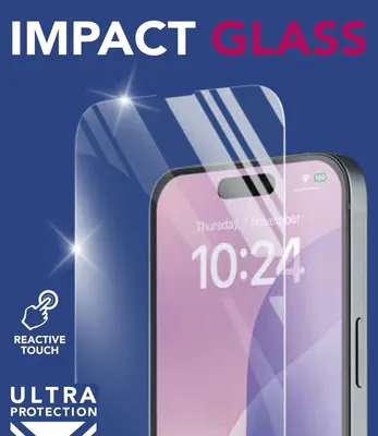 Produktbild von Cellularline Impact Glass - iPhone 16e/17e, Apple, iPhone SE (2025), Schlagfest, Kratzresistent, Transparent, 1 Stück(e)