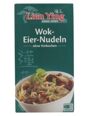 Obrázok produktu pre Vajcové rezance Lien Ying wok, bez predvarenia, 250 g