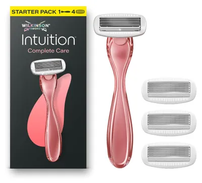 Produktbild von Wilkinson Sword Intuition Complete Care Damenrasierer, Hydra-Boost-Serum, Starte