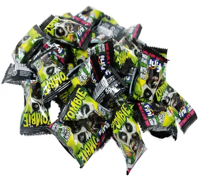 Produktbild von Bubble Gum Boom Zombie Kaugummi Hartkaramelle glutenfrei einzeln 5g