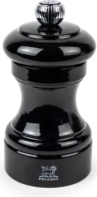 Produktbild von PEUGEOT Pfeffermühle BISTRO 10cm Schwarz Buchenholz Lackiert Stahlmahlwerk