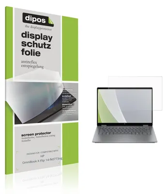 Produktbild von 2x Schutzfolie für HP OmniBook X Flip 14-fk0773ng matt Displayschutzfolie Folie Display Schutz dipos