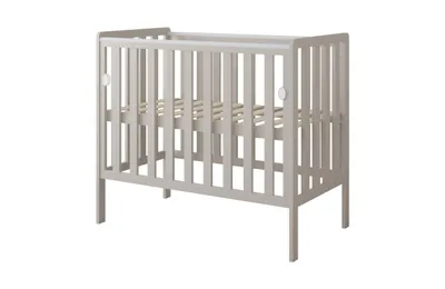 Produktbild von ZEE BAMBI Kaschmir Beistellbett Baby mit Rollen 100x50 cm Tragbar Babybett Verstellbarer Stubenwagen Kinder Bett 3-fach Höhenverstellbar