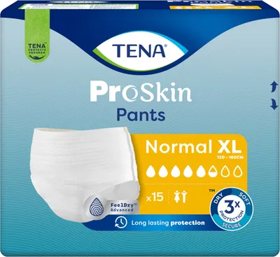 Produktbild von Tena ProSkin Inkontinenzhosen Normal XL, 15 Stück